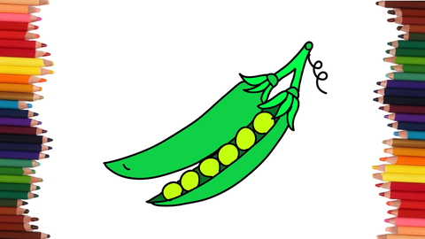 COMO DIBUJAR ARVEJAS