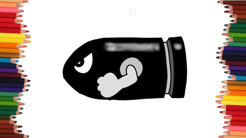 COMO DIBUJAR A BILL BALA DE MARIO