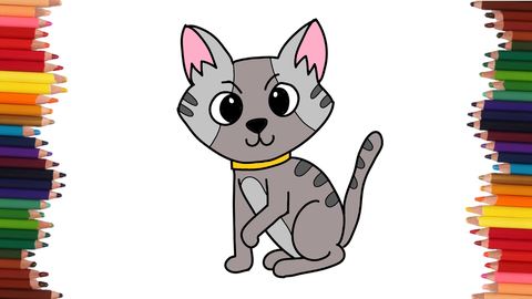 COMO DIBUJAR UN GATO