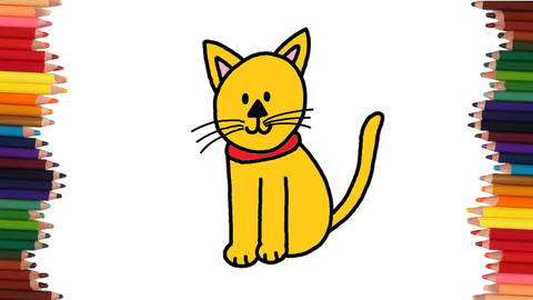 COMO DIBUJAR UN GATO