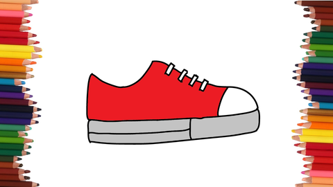 COMO DIBUJAR UN ZAPATO