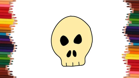 COMO DIBUJAR UNA CALAVERA