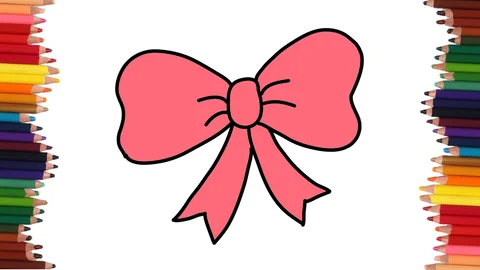 COMO DIBUJAR UN MOÑO NAVIDEÑO