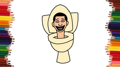 COMO DIBUJAR A SKIBIDI TOILET