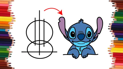 COMO DIBUJAR A STITCH