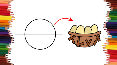COMO DIBUJAR UN NIDO