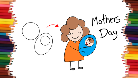 COMO DIBUJAR UNA MADRE